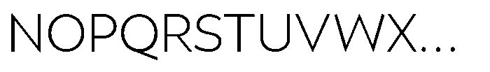 Moldena ExtraLight Font UPPERCASE