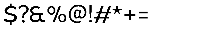 Moldena Regular Font OTHER CHARS