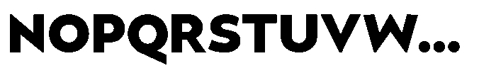 Moldena UM Moldena ExtraBold Font UPPERCASE