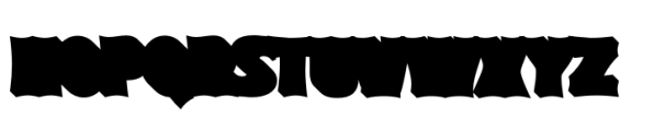 Moldie Extrude Font UPPERCASE