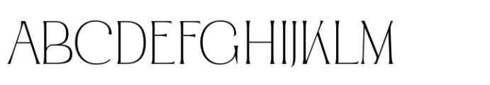 Moldyen Extra Light Font UPPERCASE