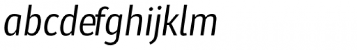 Molecula Regular Italic Font LOWERCASE