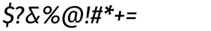 Molecula Semi Bold Italic Font OTHER CHARS