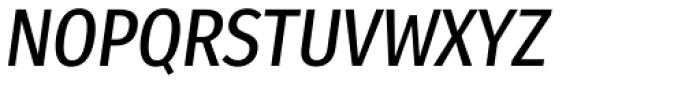 Molecula Semi Bold Italic Font UPPERCASE
