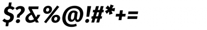 Molecula Ultra Bold Italic Font OTHER CHARS