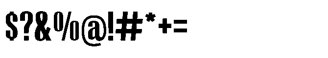 Moleda Bold Font OTHER CHARS