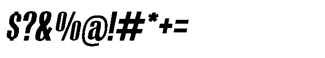 Moleda Italic Bold Font OTHER CHARS
