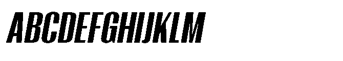 Moleda Italic Bold Font UPPERCASE