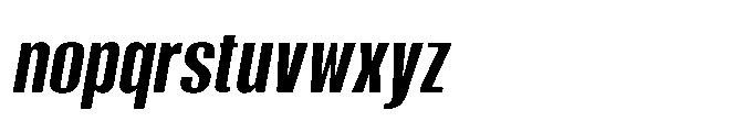 Moleda Italic Bold Font LOWERCASE
