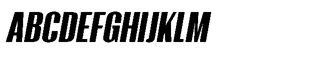 Moleda Italic Extra Bold Font UPPERCASE