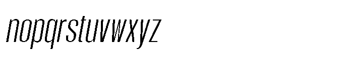 Moleda Italic Extra Light Font LOWERCASE