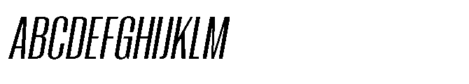 Moleda Italic Light Font UPPERCASE