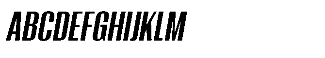 Moleda Italic Semi Bold Font UPPERCASE