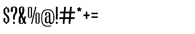 Moleda Regular Font OTHER CHARS