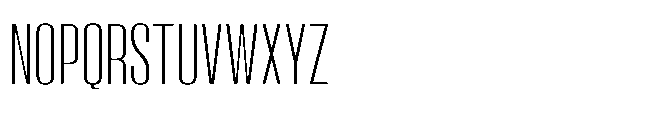 Moleda Thin Font UPPERCASE