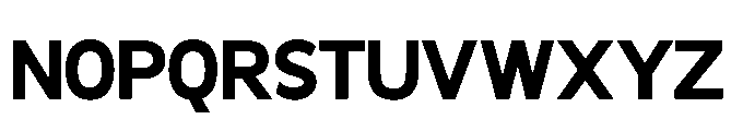 Molfin Bold Font UPPERCASE