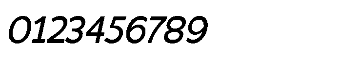 Molfin Italic Font OTHER CHARS