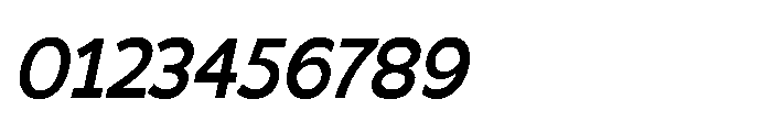 Molfin Medium Italic Font OTHER CHARS