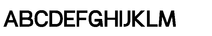 Molfin Medium Font UPPERCASE