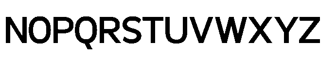 Molfin Medium Font UPPERCASE