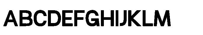 Molfin Semi Bold Font UPPERCASE