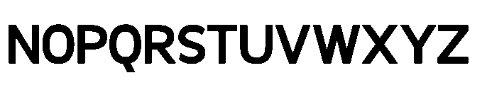 Molfin Semi Bold Font UPPERCASE