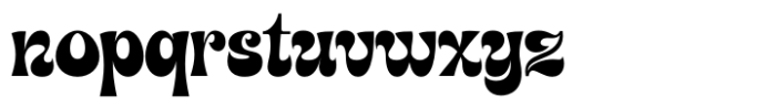 Molger Regular Font LOWERCASE