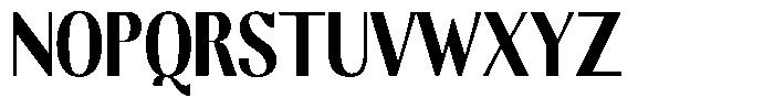 Molgrine Black Condensed Font UPPERCASE