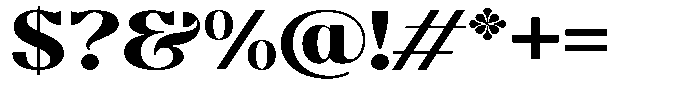 Molgrine Black Semi Expanded Font OTHER CHARS