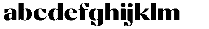 Molgrine Black Semi Expanded FONT