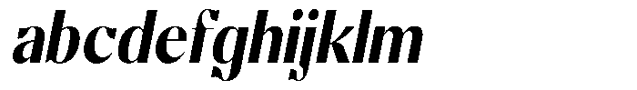 Molgrine Bold Semi Condensed Italic FONT
