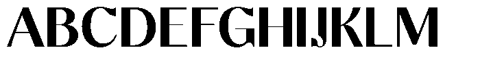 Molgrine Bold Font UPPERCASE