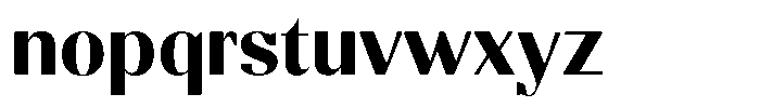 Molgrine Bold Font LOWERCASE