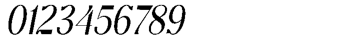 Molgrine Condensed Italic Font OTHER CHARS