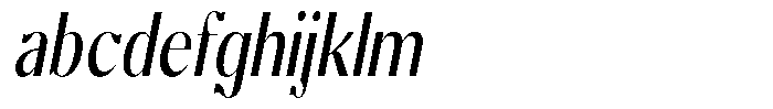 Molgrine Condensed Italic FONT