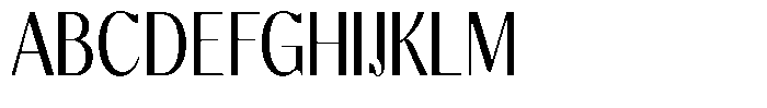 Molgrine Condensed Font UPPERCASE