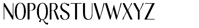 Molgrine Condensed Font UPPERCASE