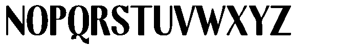 Molgrine Contrast Black Condensed Font UPPERCASE