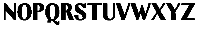 Molgrine Contrast Black Sem Condensed Font UPPERCASE