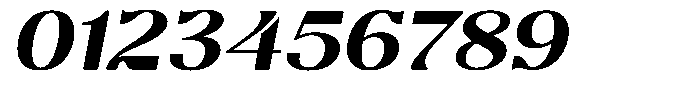 Molgrine Contrast Bold Sm Ex Italic Font OTHER CHARS