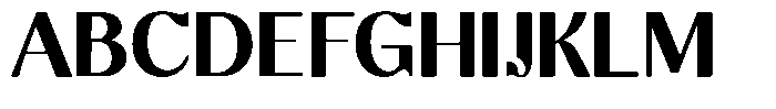 Molgrine Contrast Bold Font UPPERCASE