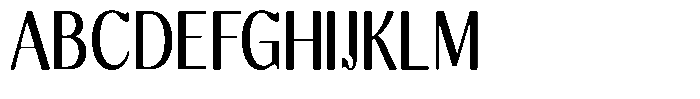 Molgrine Contrast Condensed Font UPPERCASE