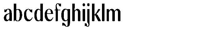 Molgrine Contrast Condensed FONT