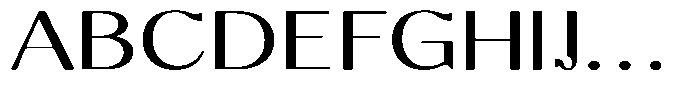 Molgrine Contrast Light Exp Font UPPERCASE