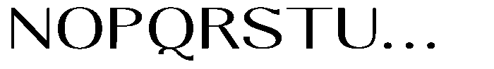 Molgrine Contrast Light Exp Font UPPERCASE