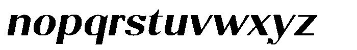 Molgrine Contrast Medium Sem Exp Italic Font LOWERCASE