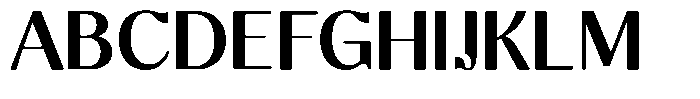Molgrine Contrast Medium Font UPPERCASE