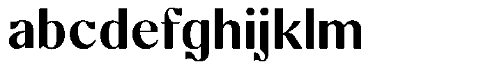 Molgrine Contrast Medium FONT