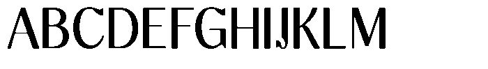 Molgrine Contrast Sem Condensed Font UPPERCASE
