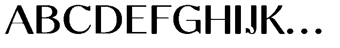 Molgrine Contrast Semi Expanded Font UPPERCASE
